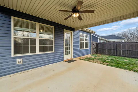 a front view of a house with a garage