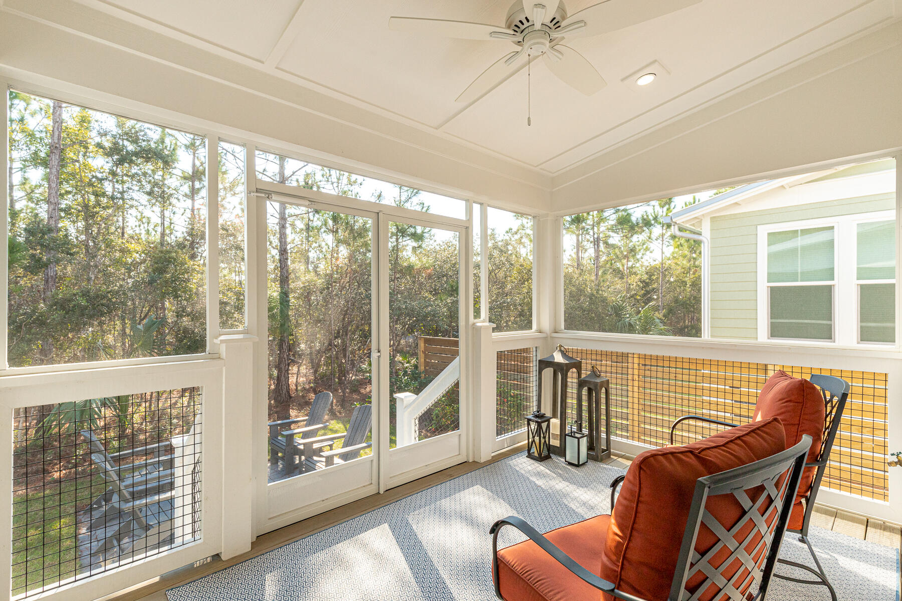 106 Marlberry Santa Rosa Beach Santa Rosa Beach, FL 32459 - Photo 18 of 37 a view of a room with furniture and wooden floor