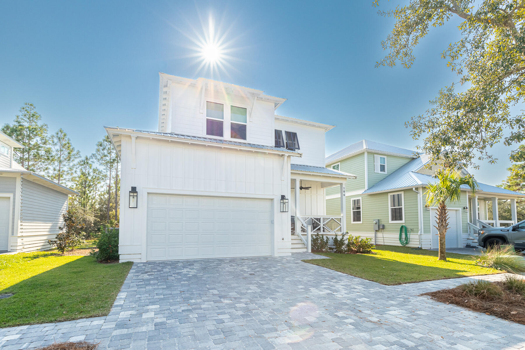 106 Marlberry Santa Rosa Beach Santa Rosa Beach, FL 32459 - Photo 3 of 37 a view of a house with backyard and a patio