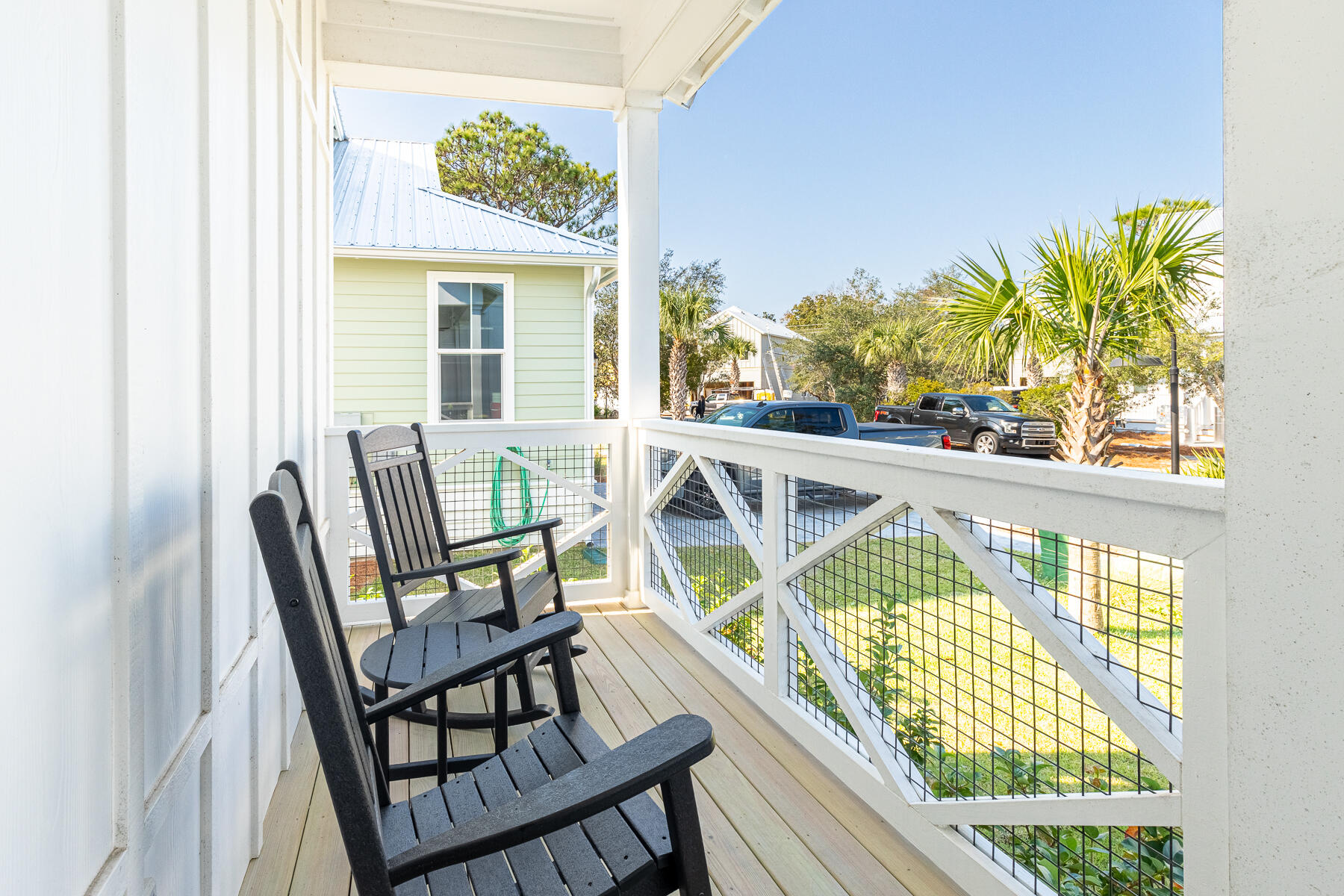 106 Marlberry Santa Rosa Beach Santa Rosa Beach, FL 32459 - Photo 5 of 37 a view of a balcony with furniture