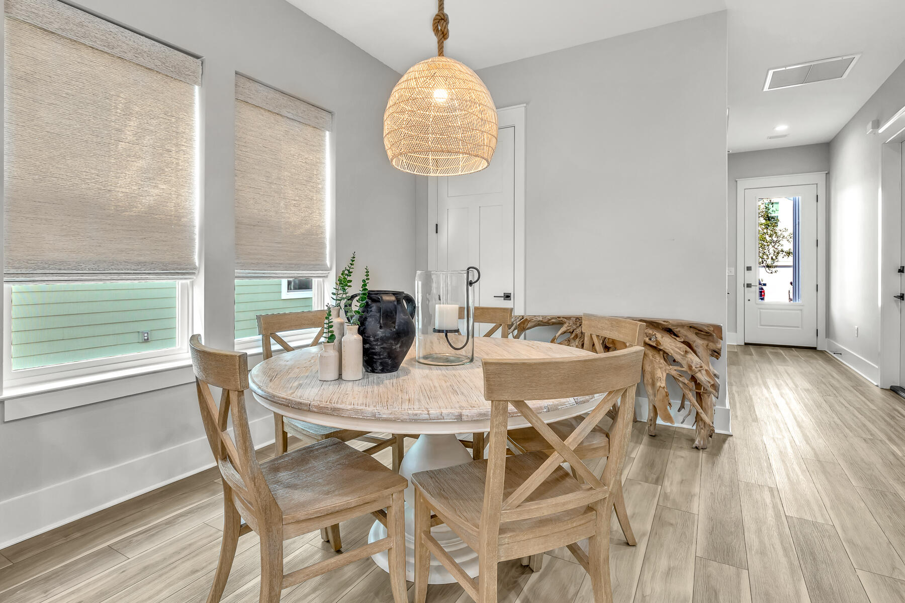 106 Marlberry Santa Rosa Beach Santa Rosa Beach, FL 32459 - Photo 8 of 37 a view of a dining room with furniture window and wooden floor
