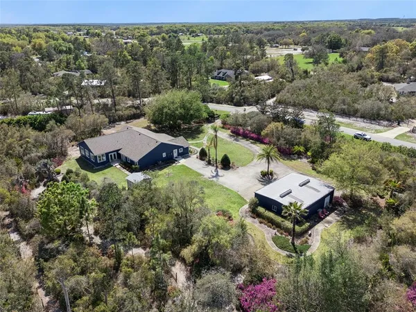 an aerial view of a city with lots of residential buildings
