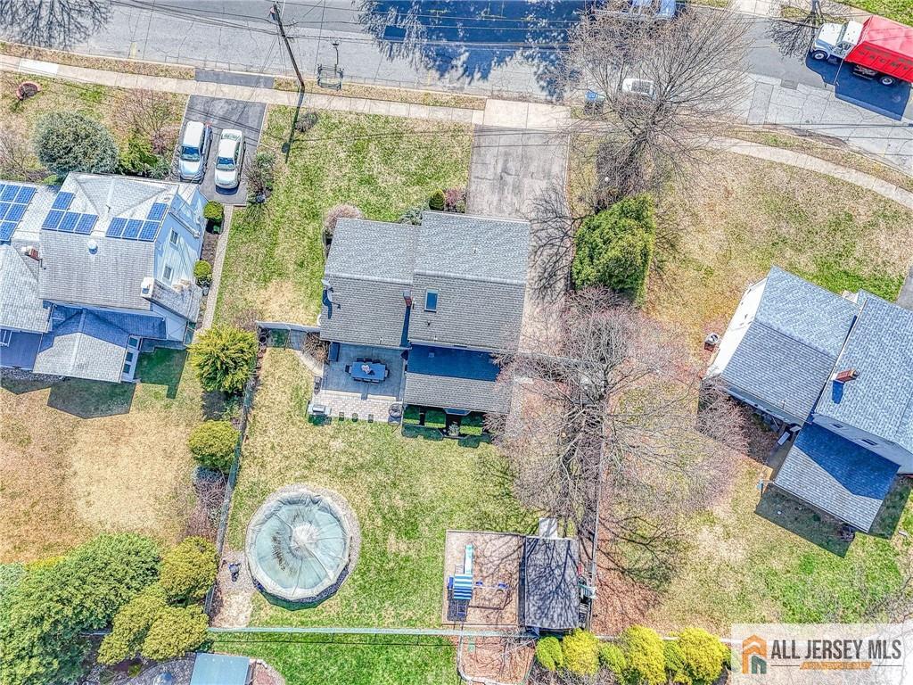 35 Outcalt Road Edison, NJ 08817 - Photo 29 of 33 an aerial view of a house with garden space and street view