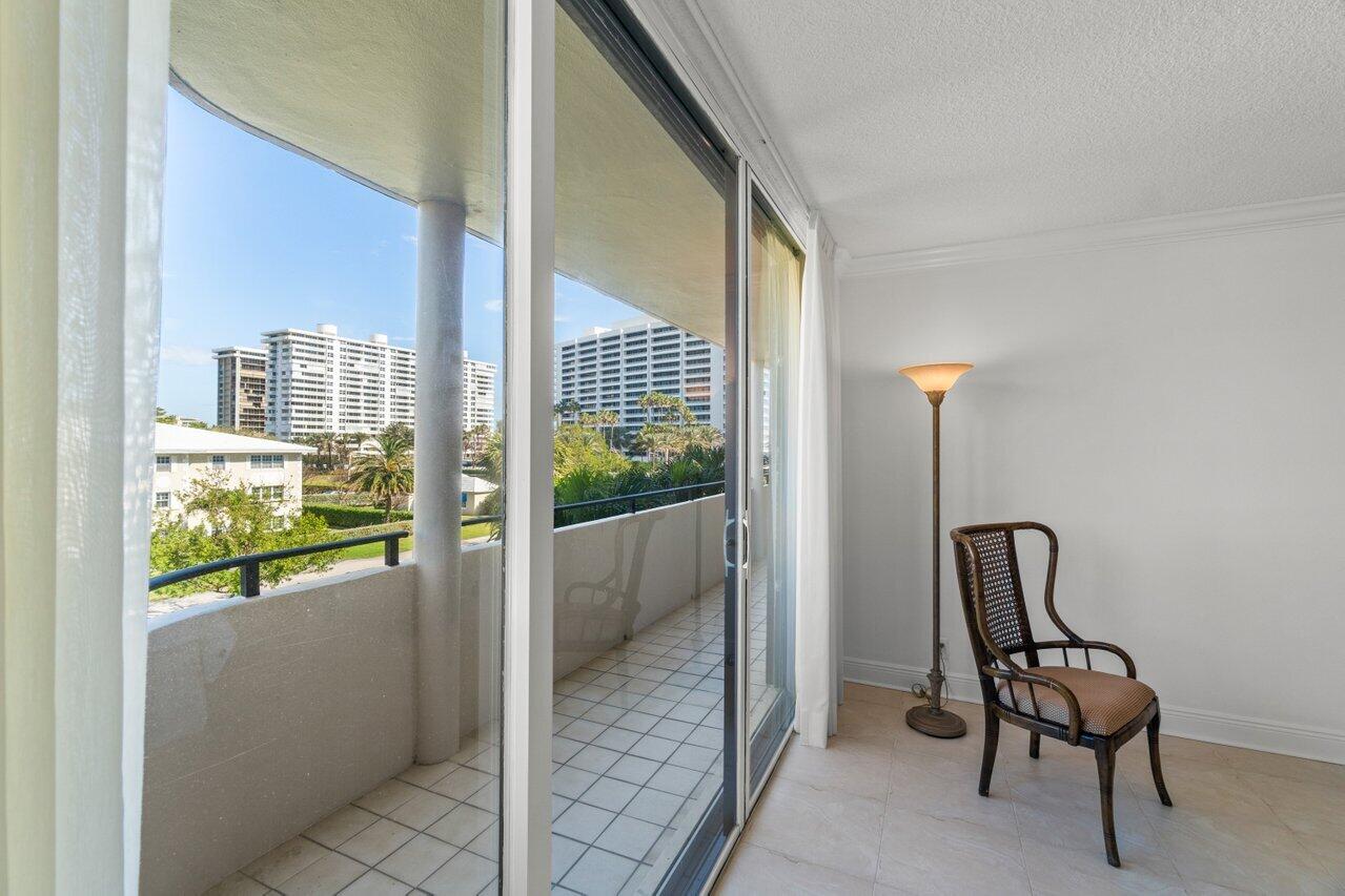 1401 South Ocean Boulevard, Unit 3090 Boca Raton, FL 33432 - Photo 19 of 46 a view of a hallway with furniture and front door