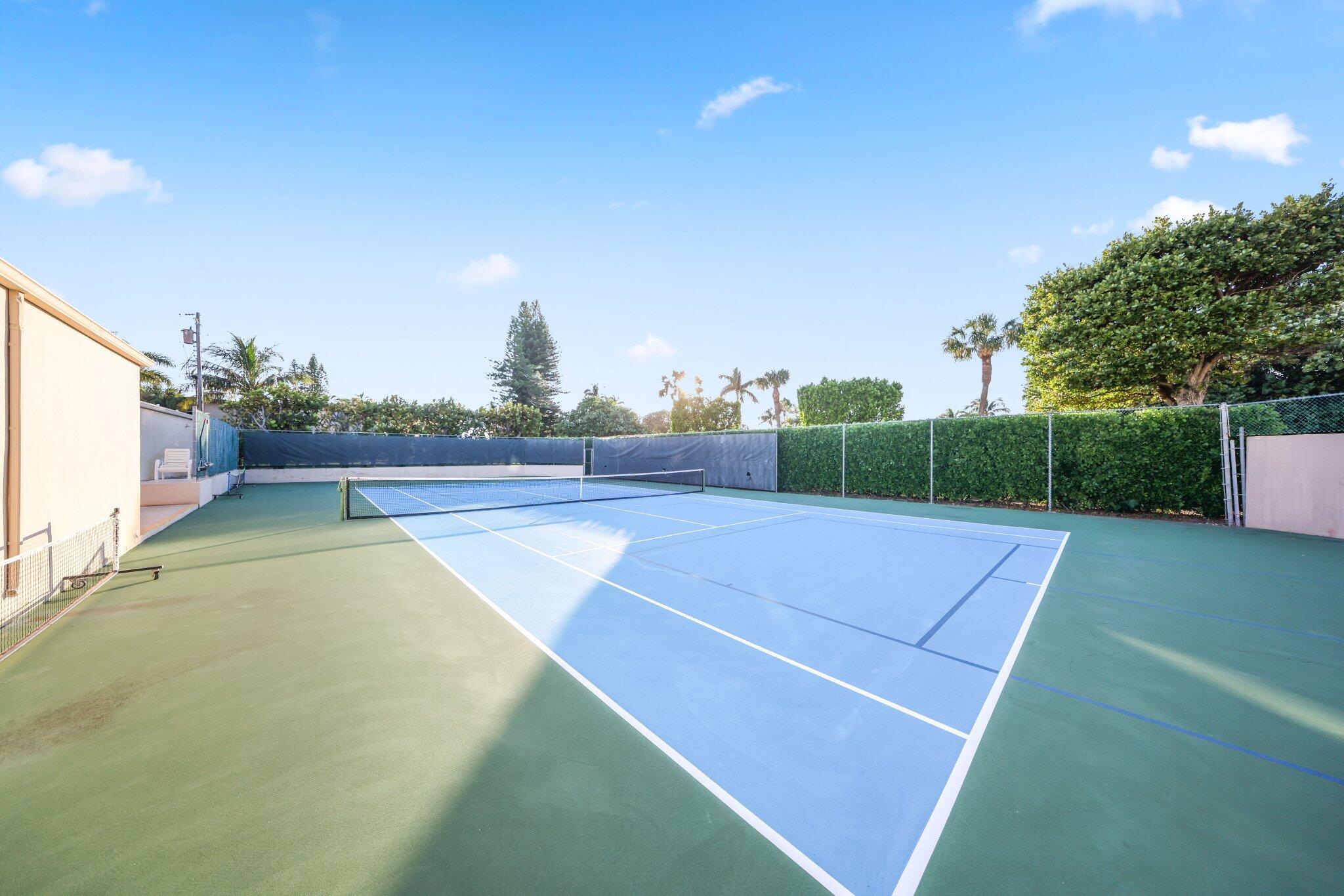 1401 South Ocean Boulevard, Unit 3090 Boca Raton, FL 33432 - Photo 36 of 46 a view of a tennis court