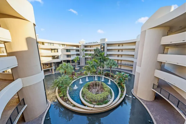 a view of a city that has tall buildings