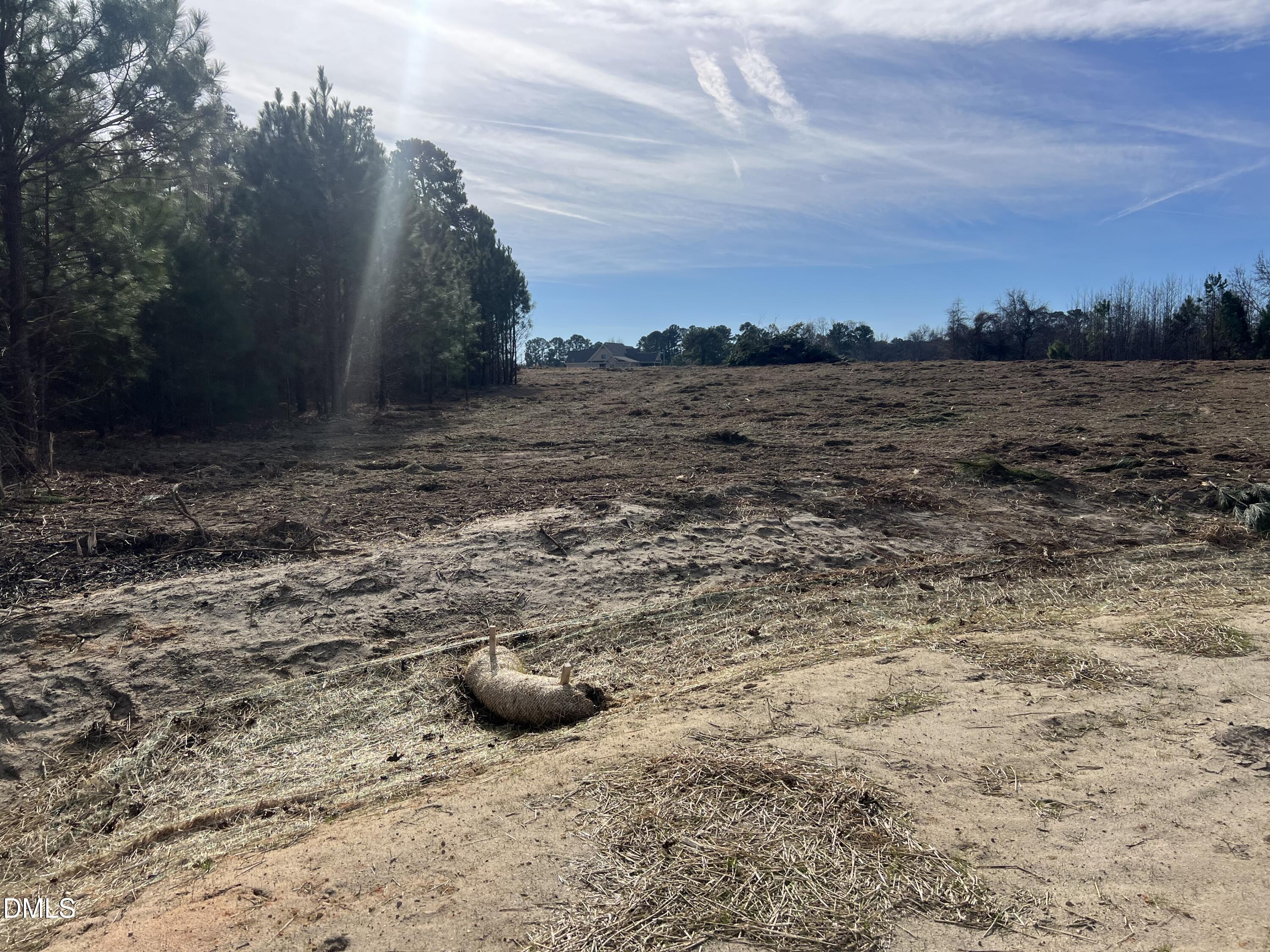27 Woods Hill Lane Road Benson, NC 27504 - Photo 3 of 19 a view of a dry yard with wooden fence