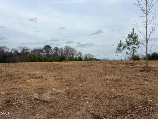 a view of a lake view with houses in back