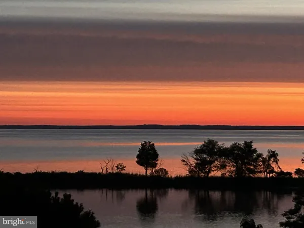 a view of sunset