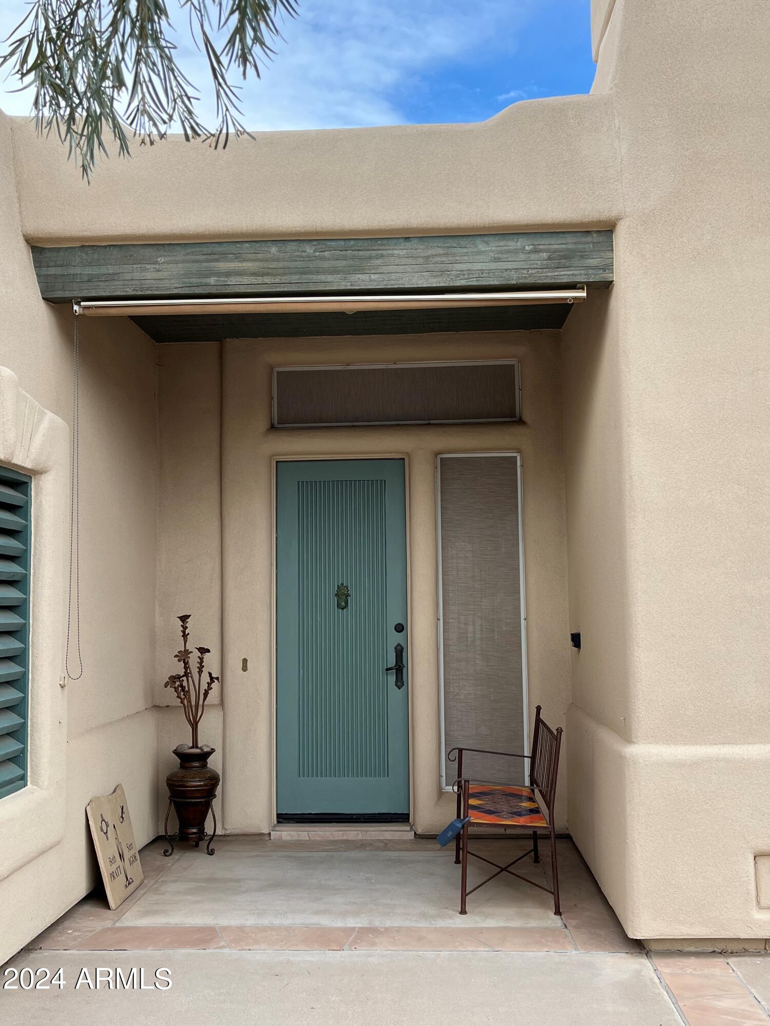 19007 East Poco Rio Drive Rio Verde, AZ 85263 - Photo 3 of 40 New front door