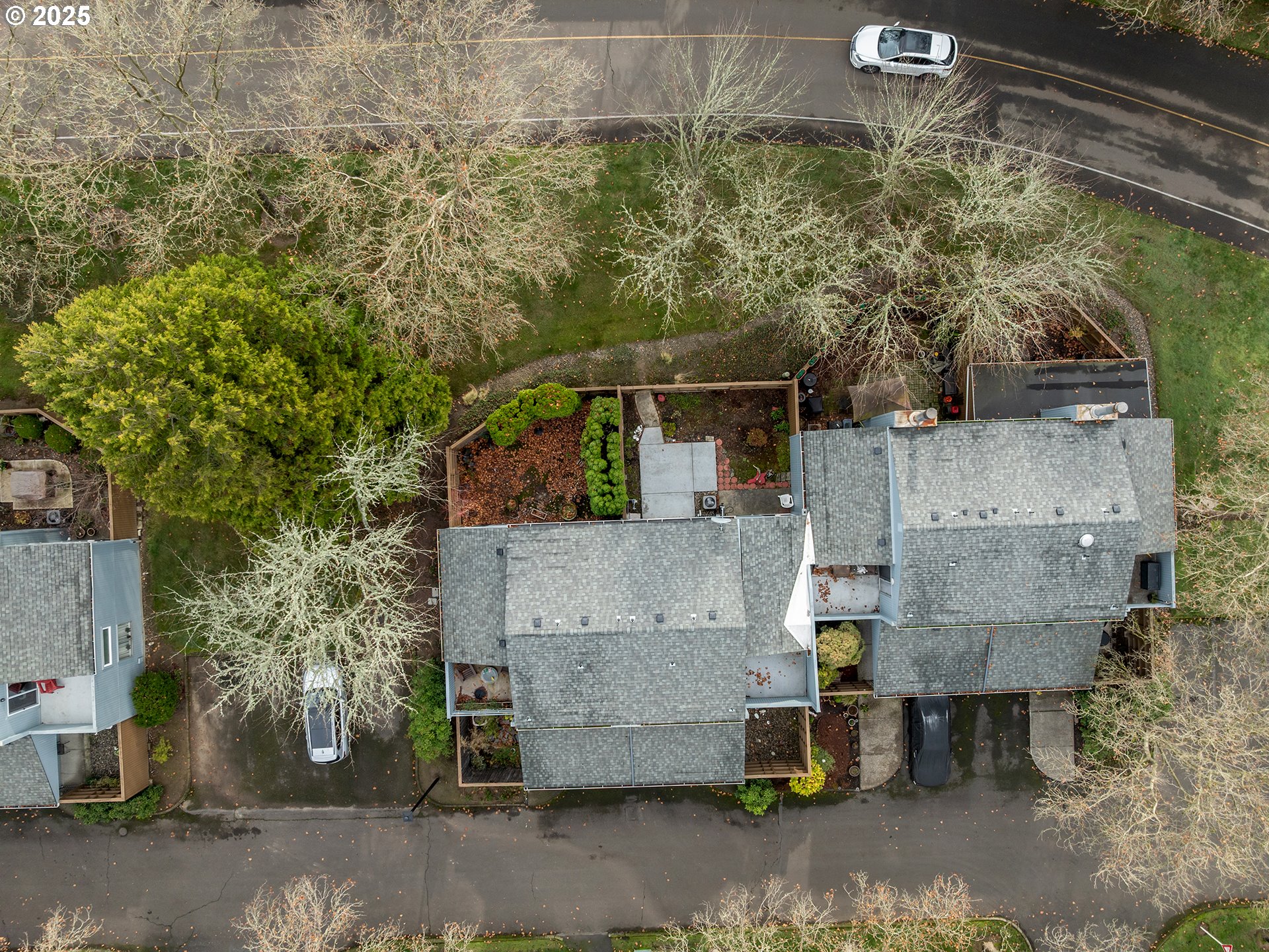 17822 Northwest Lakeway Court Beaverton, OR 97006 - Photo 38 of 45 an aerial view of a house with a yard