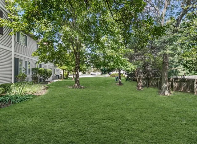 a view of a tree in front of a house
