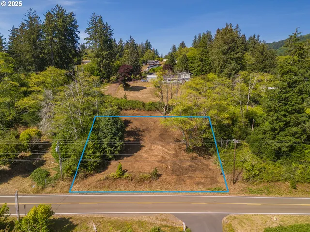 a view of swimming pool from a window