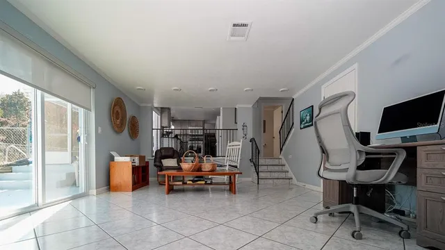 a view of a entryway