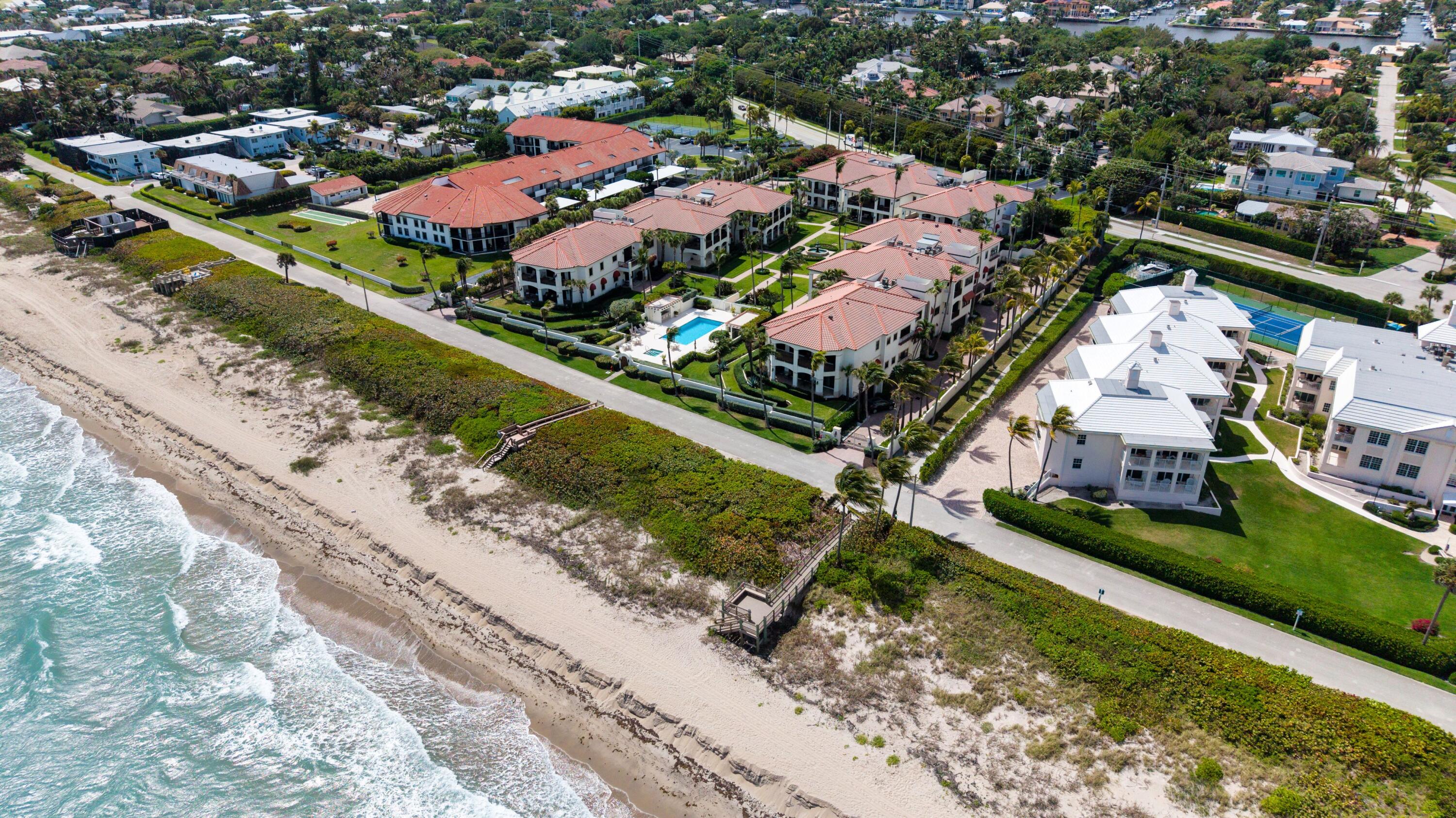 5833 North Ocean Boulevard, Unit D2 Ocean Ridge, FL 33435 - Photo 54 of 59 5833 N Ocean Blvd Aerial7