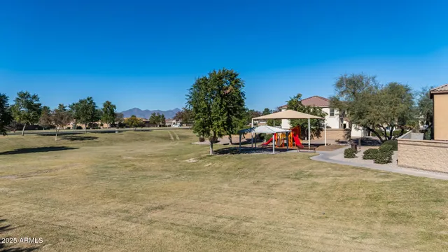 a view of a lake with houses