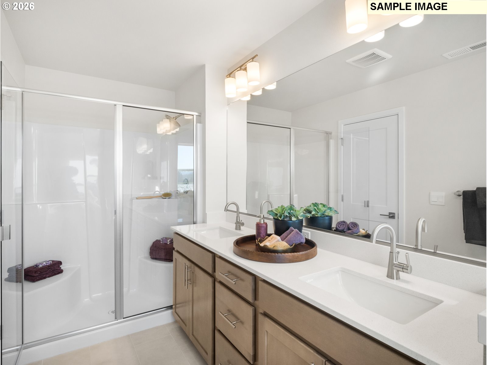 18218 Southwest Tippery Lane Beaverton, OR 97003 - Photo 19 of 21 a bathroom with a sink and a mirror