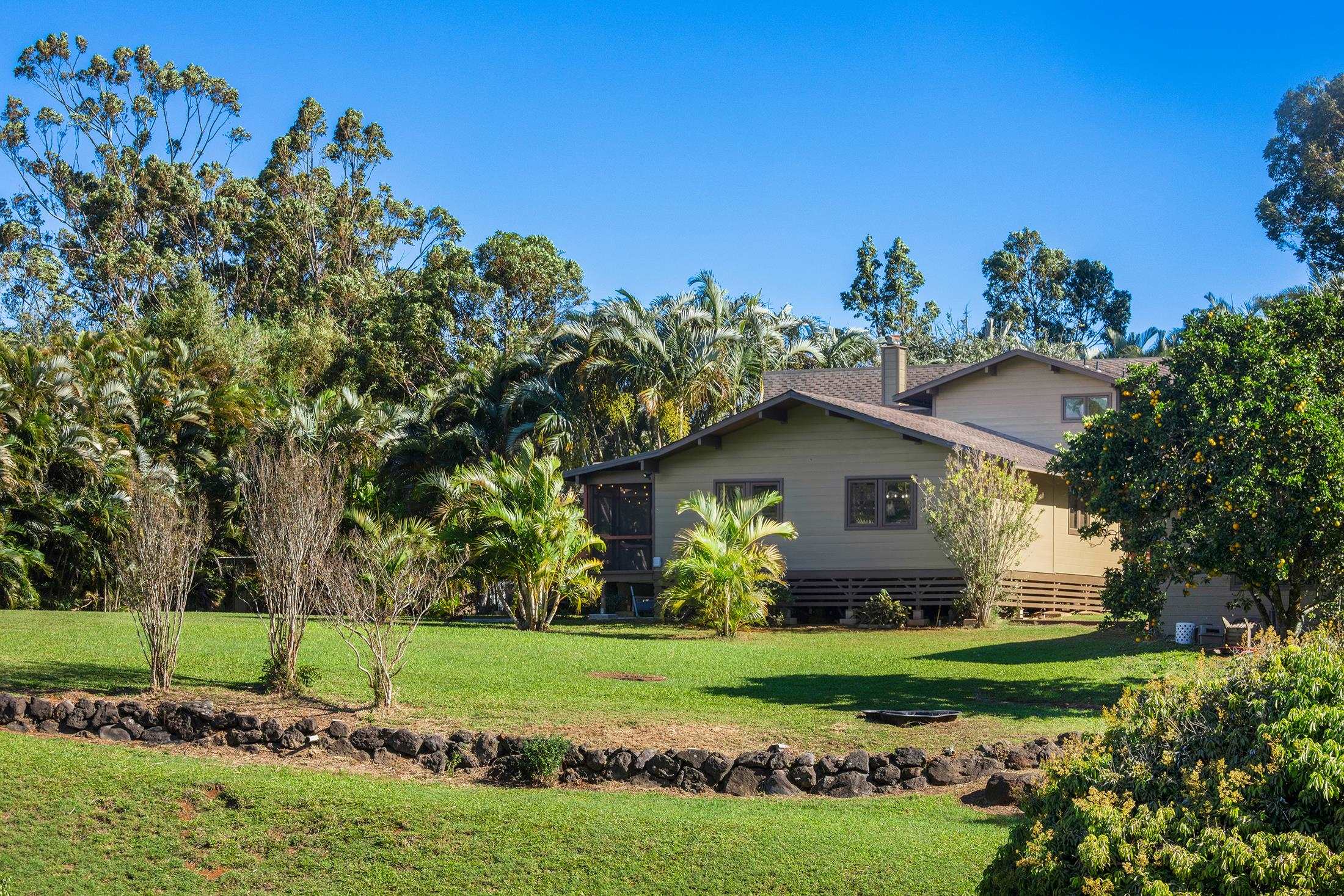 30 Mamao Place Haiku, HI 96708 - Photo 37 of 50 a house view with a garden space