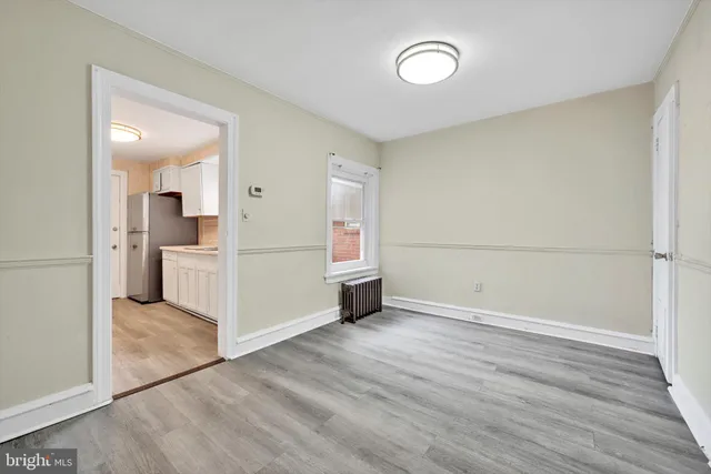 wooden floor in an empty room