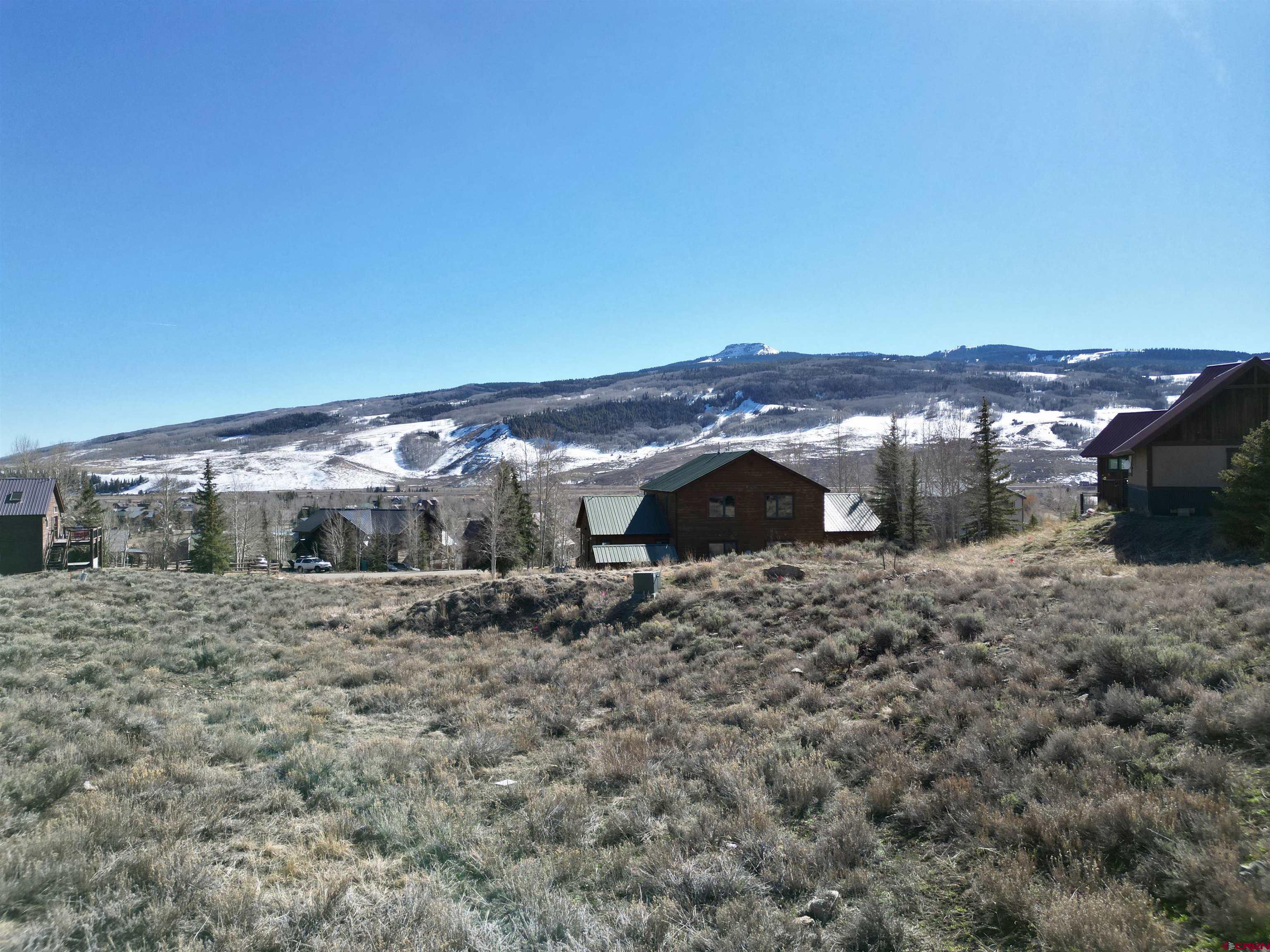 162 Bryant Avenue Crested Butte, CO 81224 - Photo 16 of 19 a view of a dry yard with large trees