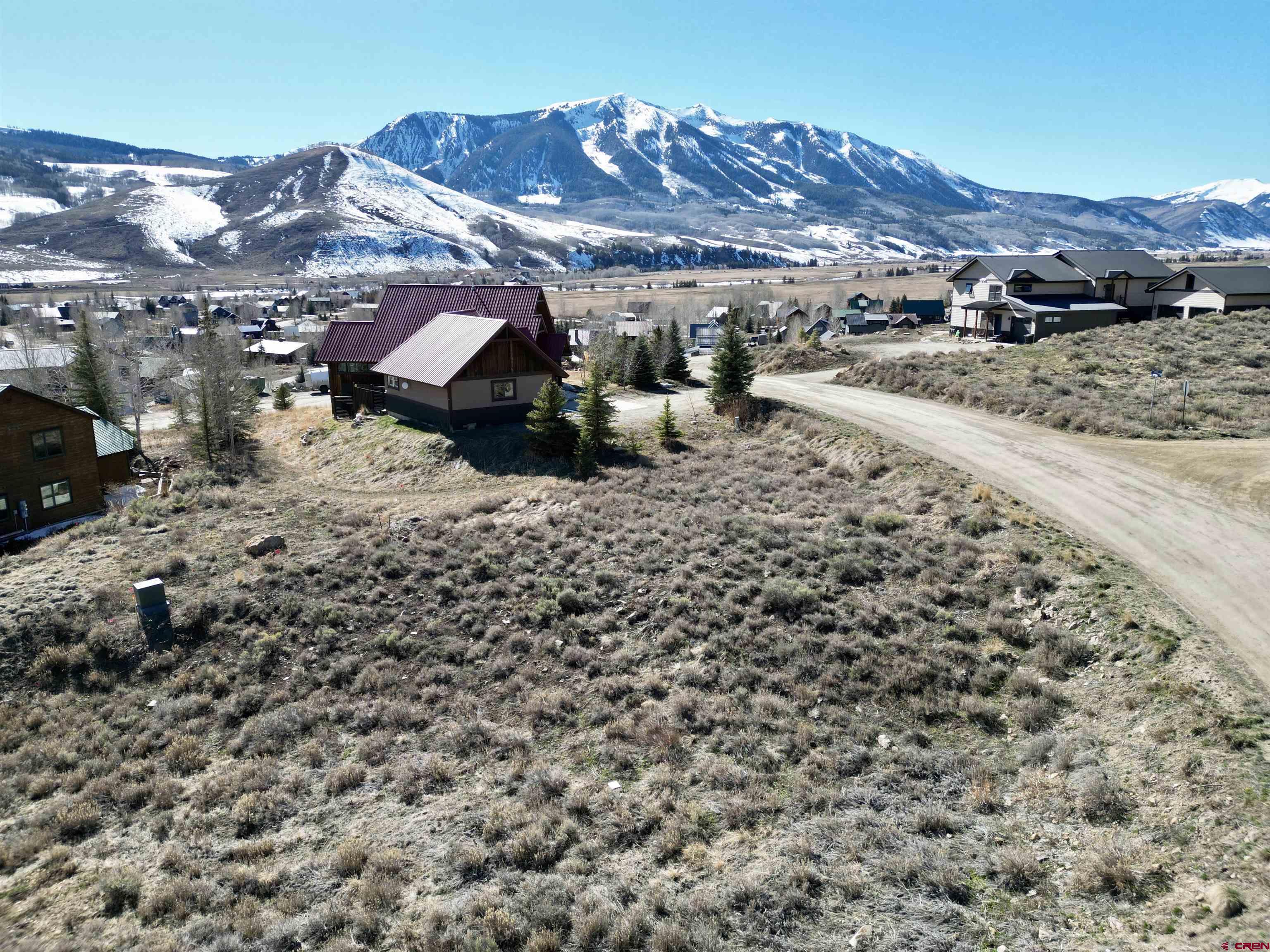 162 Bryant Avenue Crested Butte, CO 81224 - Photo 6 of 19 a view of a backyard