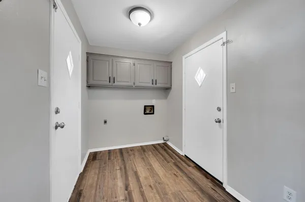 a view of a house with a patio