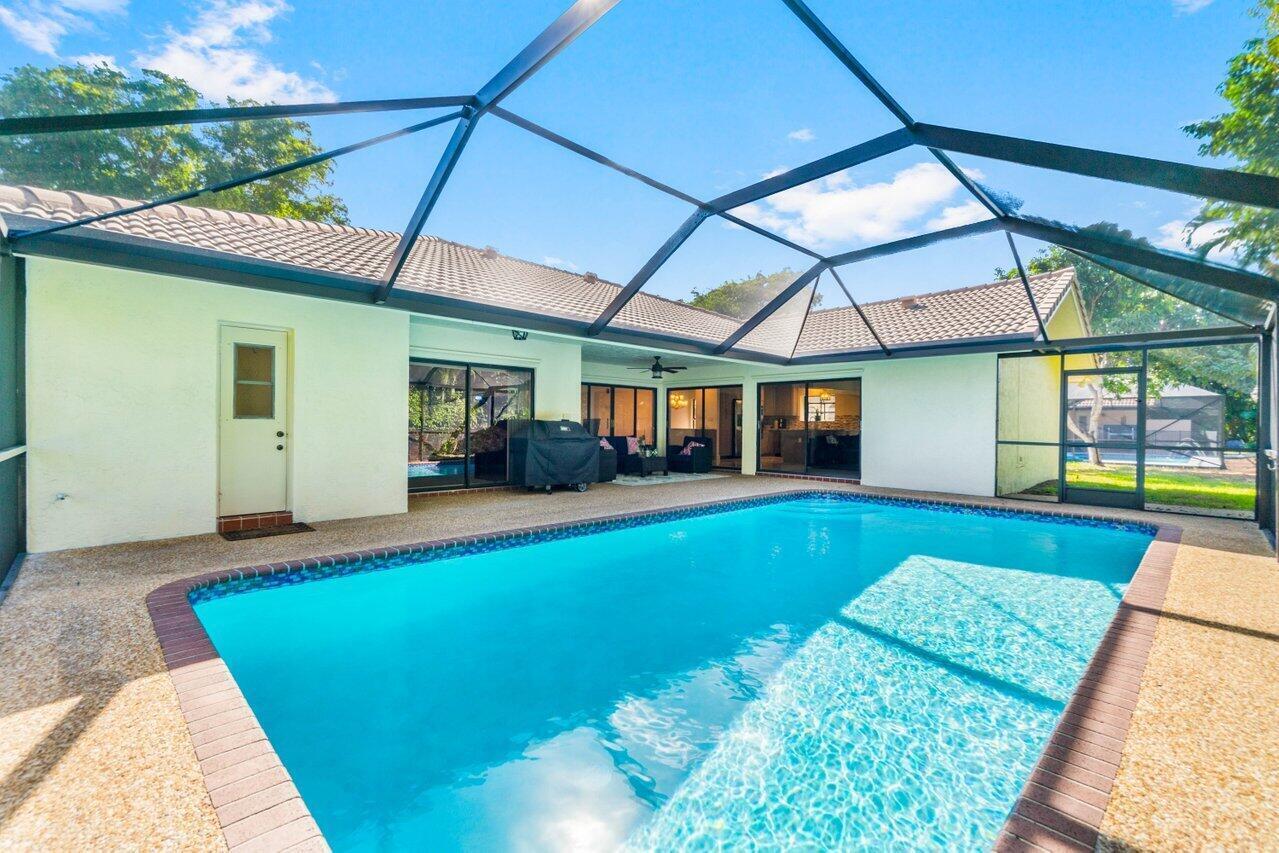 2683 Northwest 45th Street Boca Raton, FL 33434 - Photo 26 of 28 Screened Pool Area