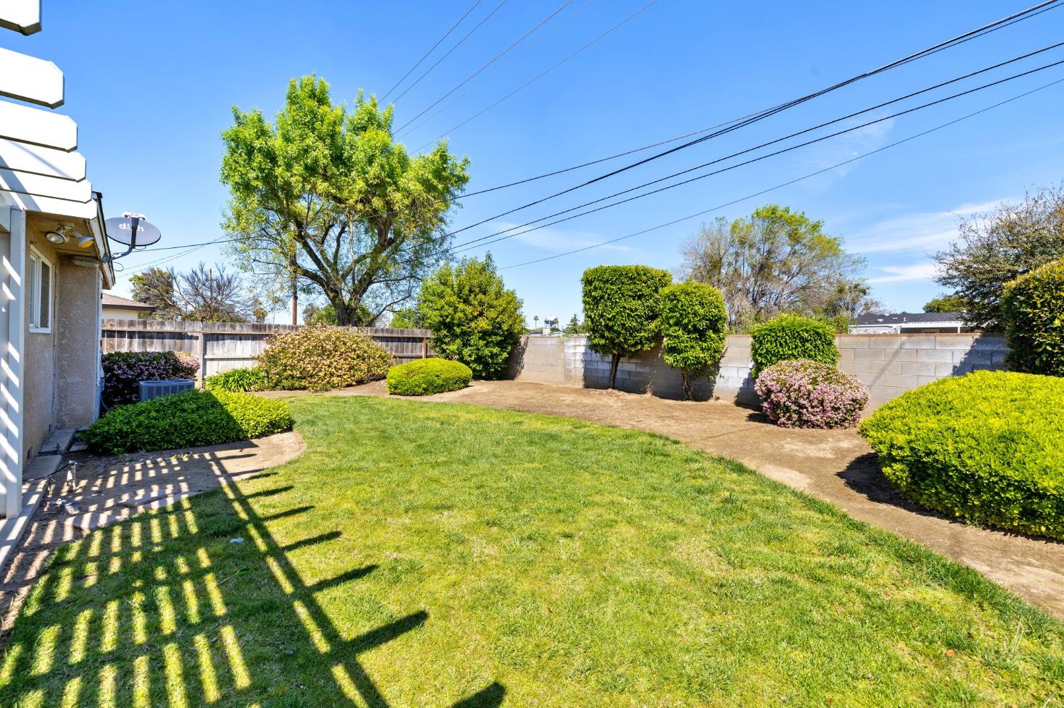 1345 Peach Avenue Clovis, CA 93612 - Photo 27 of 27 a view of backyard with garden