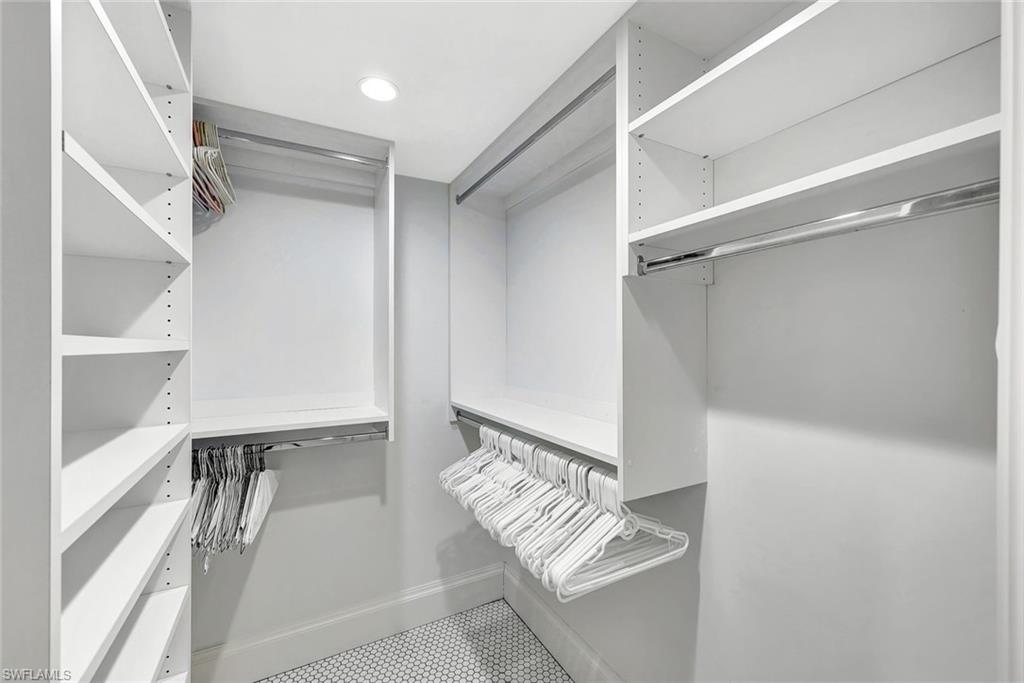 4451 Gulf Shore Boulevard North, Unit 506 Naples, FL 34103 - Photo 15 of 32 a view of an empty walk in closet