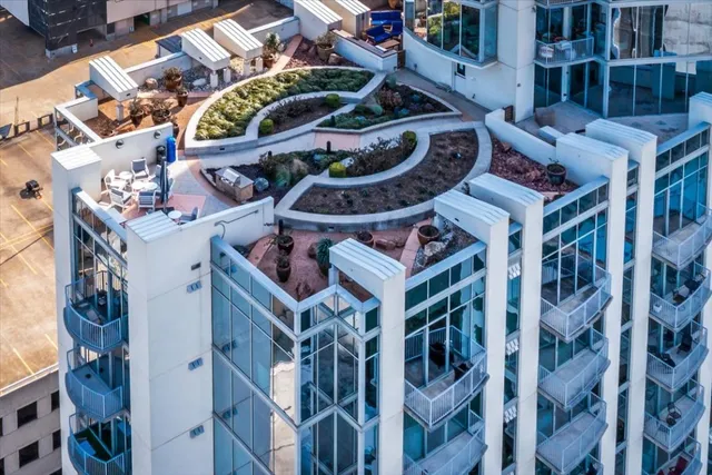 aerial view of a city