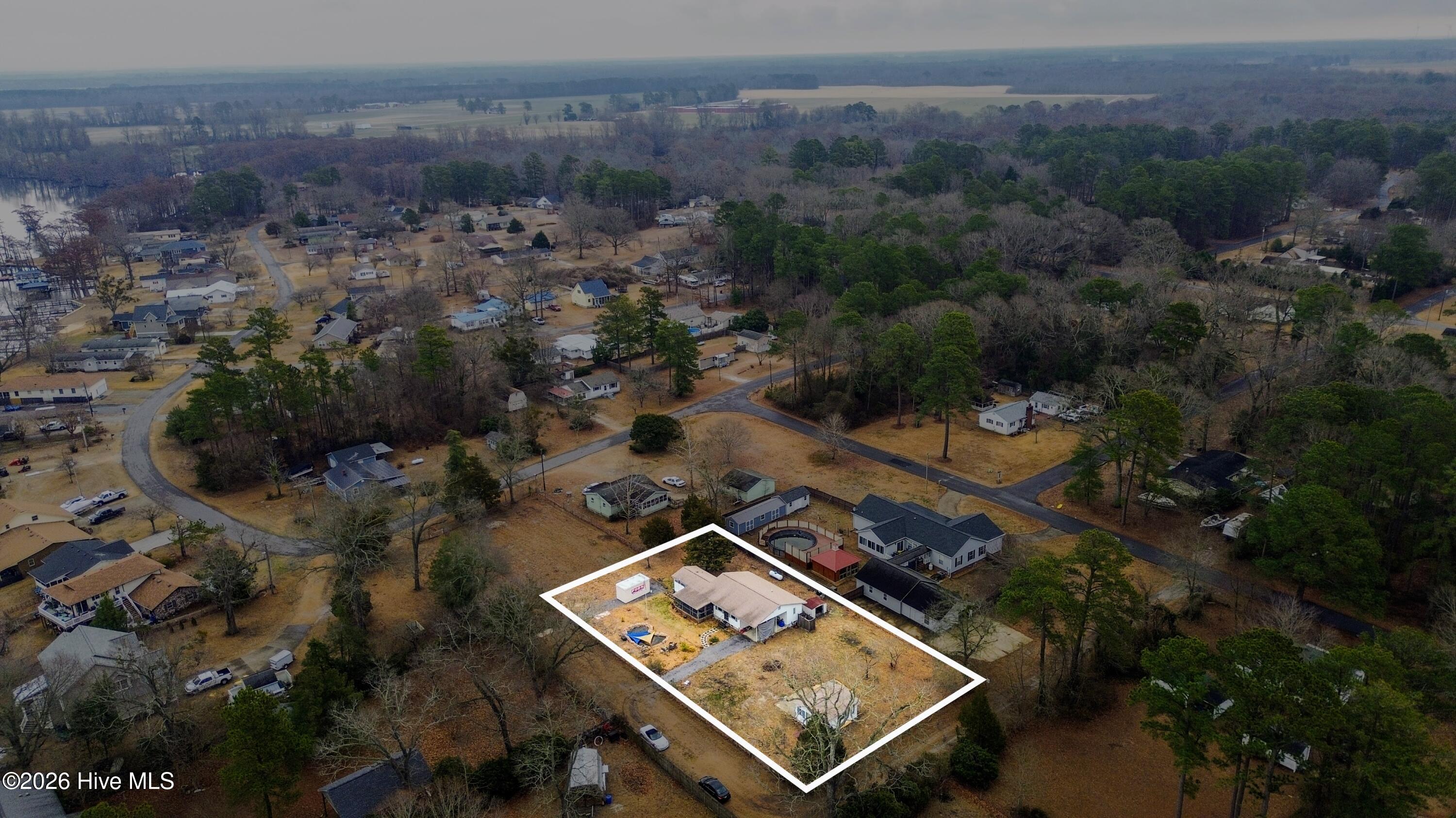 1306 Slick Hl Road Edenton, NC 27932 - Photo 42 of 44 60_ydroneoutline