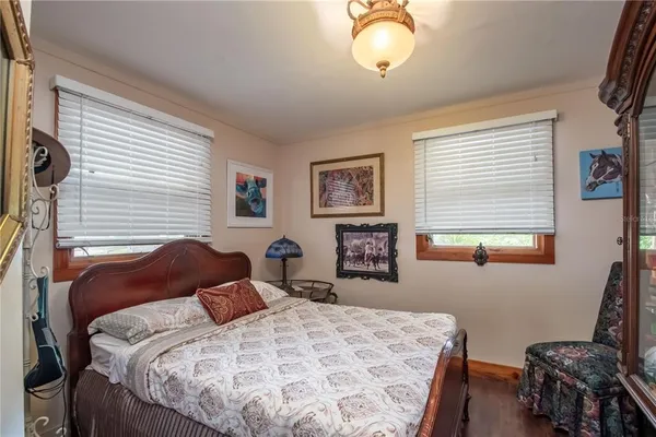 a room with furniture and a window