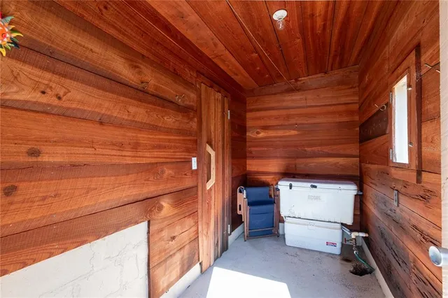 a view of a balcony with a floor