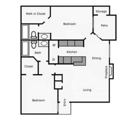 $1,365 | 1007 South Mason Road, Unit 2605, Katy, TX 77450