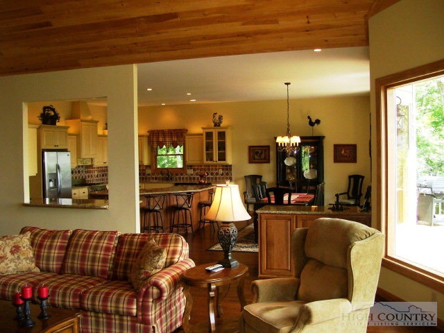 186 Harper Trail Boone, NC 28607 - Photo 3 of 46 a living room with furniture and a large window