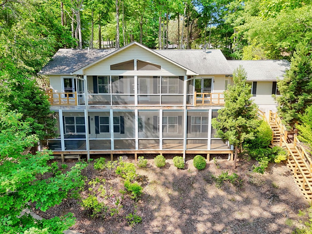 456 Deaver Cove Road Blairsville, GA 30512 - Photo 78 of 83 a front view of a house with a garden