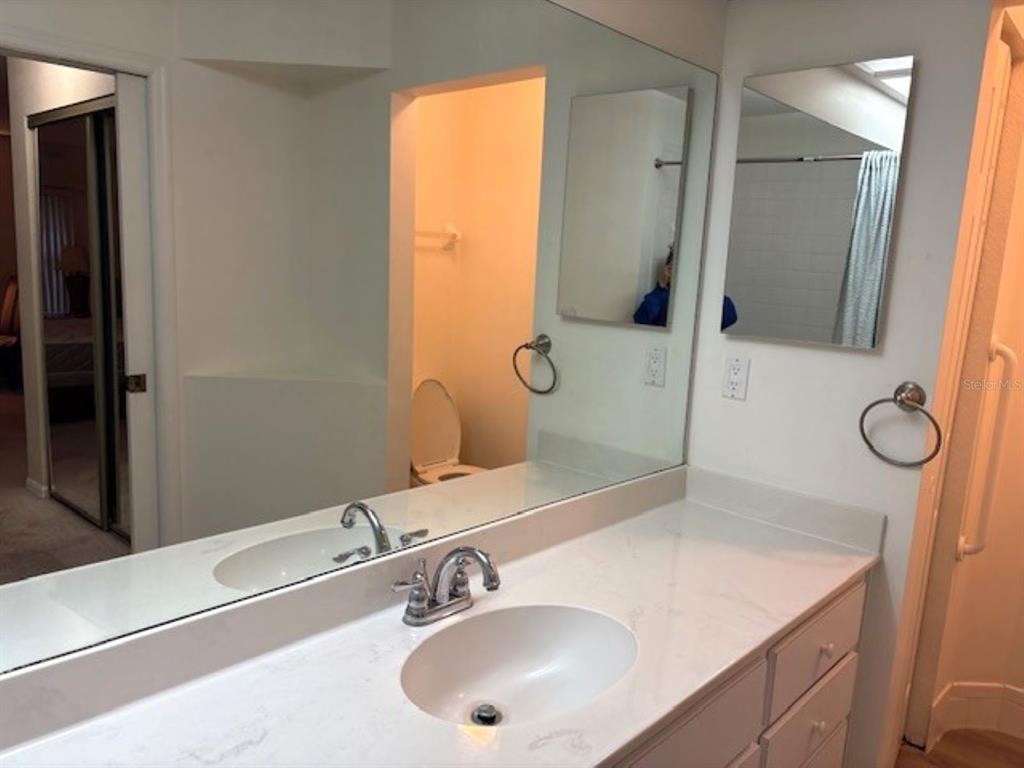7867 Southwest 115th Loop Ocala, FL 34476 - Photo 35 of 40 a bathroom with a sink and a mirror