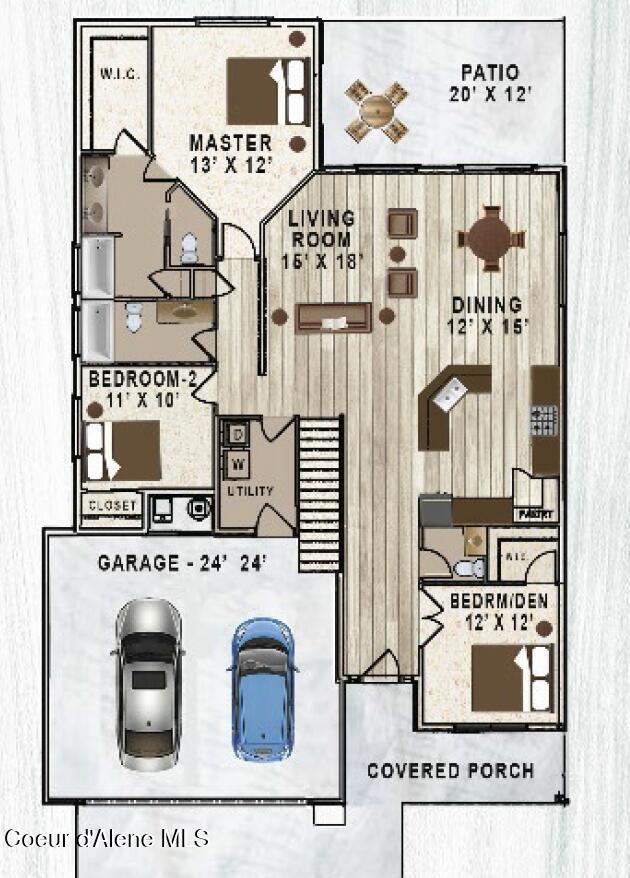 2 East Valley Street South Oldtown, ID 83822 - Photo 2 of 27 2150_Radiant_Lake_Floor_Plan