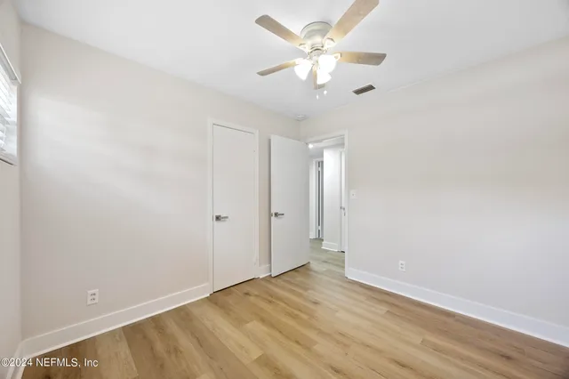 wooden floor in an empty room
