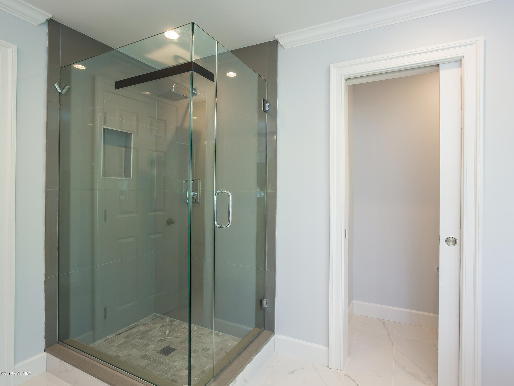 1041 Stillwater Road Stamford, CT 06902 - Photo 26 of 41 a bathroom with a shower and a sink