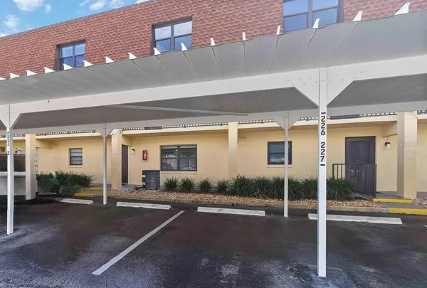 a view of a house with porch