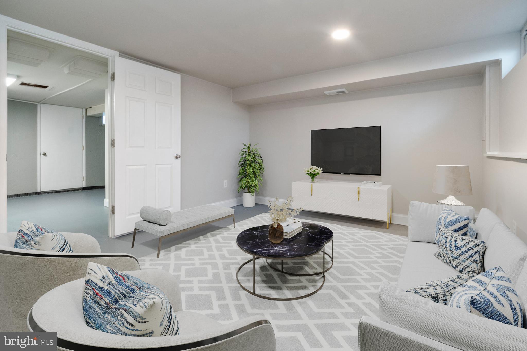 409 Oakwood Road Dundalk, MD 21222 - Photo 22 of 29 Family Room Virtually Staged