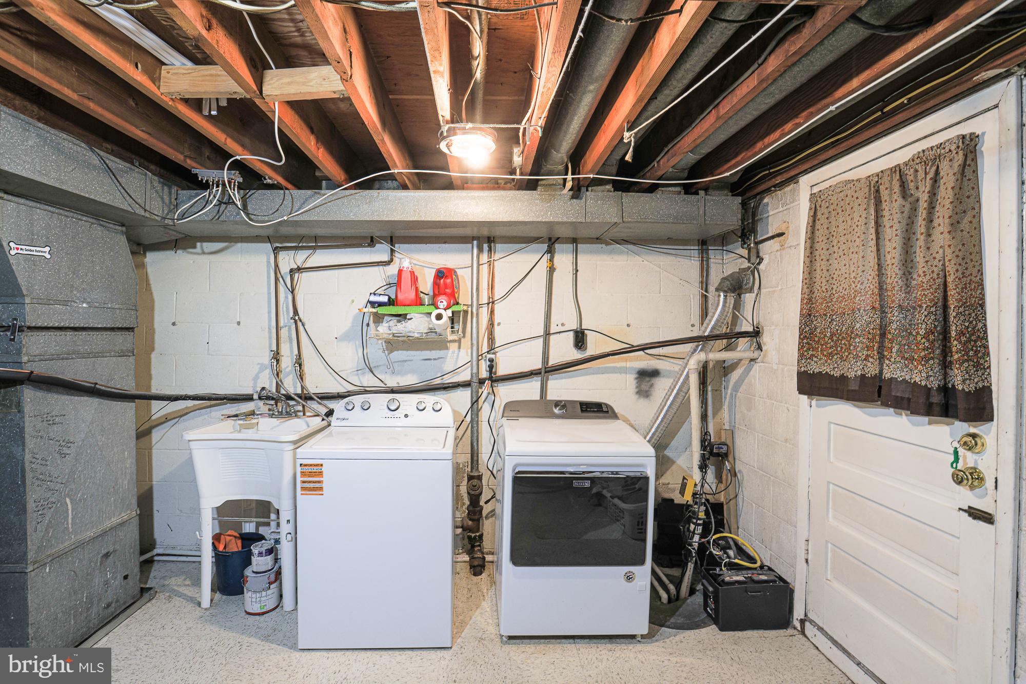 8739 Cimarron Circle Baltimore, MD 21234 - Photo 37 of 46 Lower Level Laundry Room