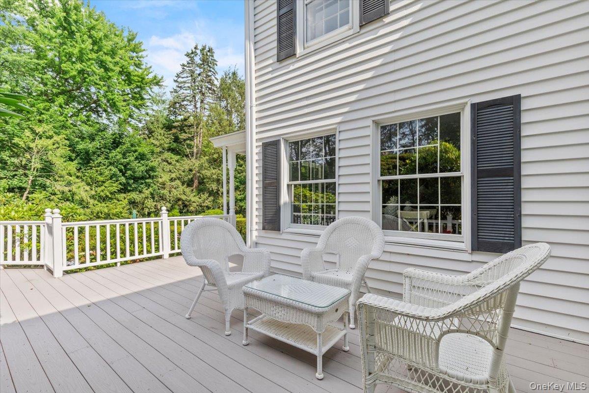 655 North Street Harrison, NY 10580 - Photo 39 of 48 a view of a two chairs in the balcony