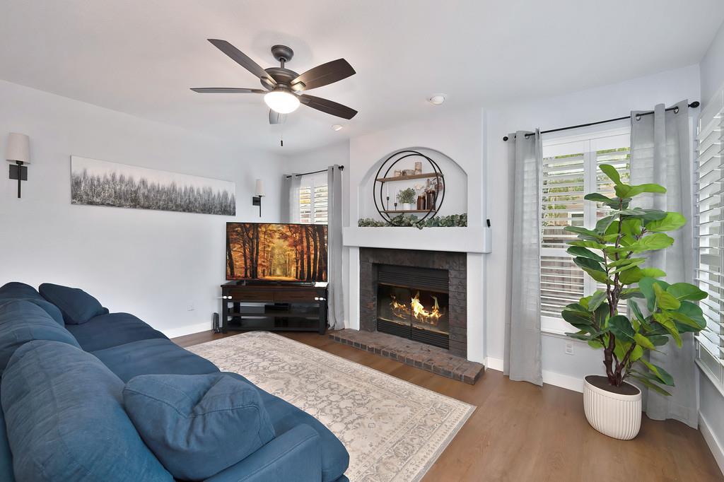 113 Ballast Way Folsom, CA 95630 - Photo 17 of 42 a living room with furniture and a fireplace