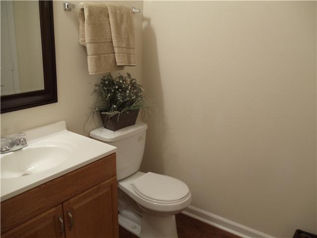 1081 General George Patton Road Nashville, TN 37221 - Photo 11 of 14 Downstairs half bath features a new vanity and fixtures.