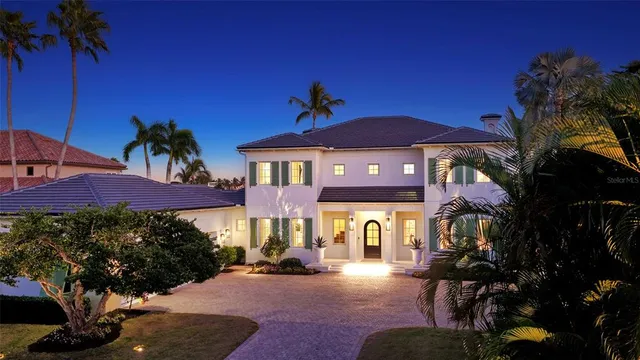 $13,750,000 | 70 Lighthouse Point Drive, Longboat Key, FL 34228