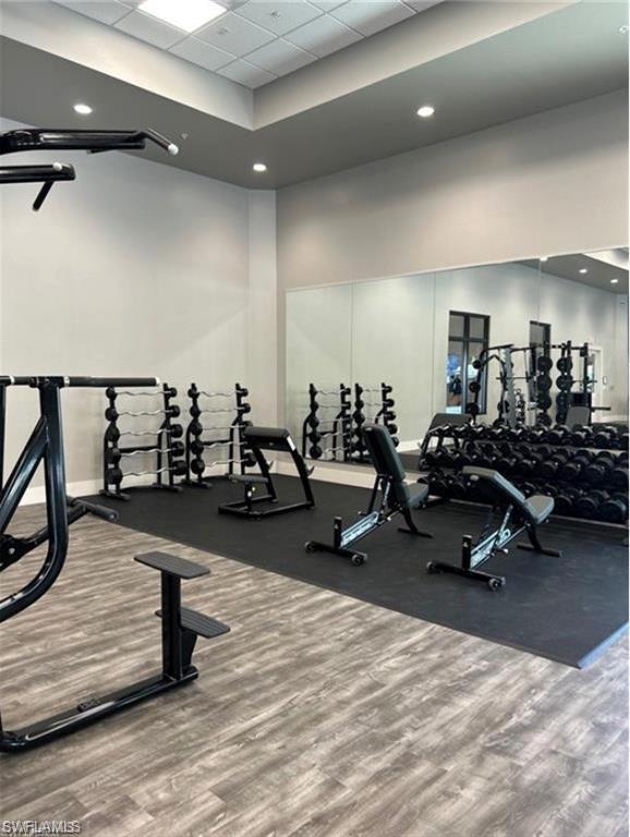 20207 Napa Loop Estero, FL 33928 - Photo 39 of 42 a living room with lots of furniture and a wooden floor