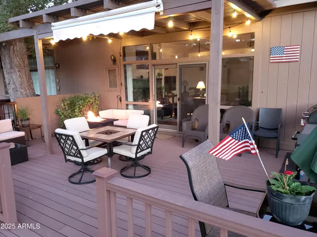 a bedroom with a bed and a mirror