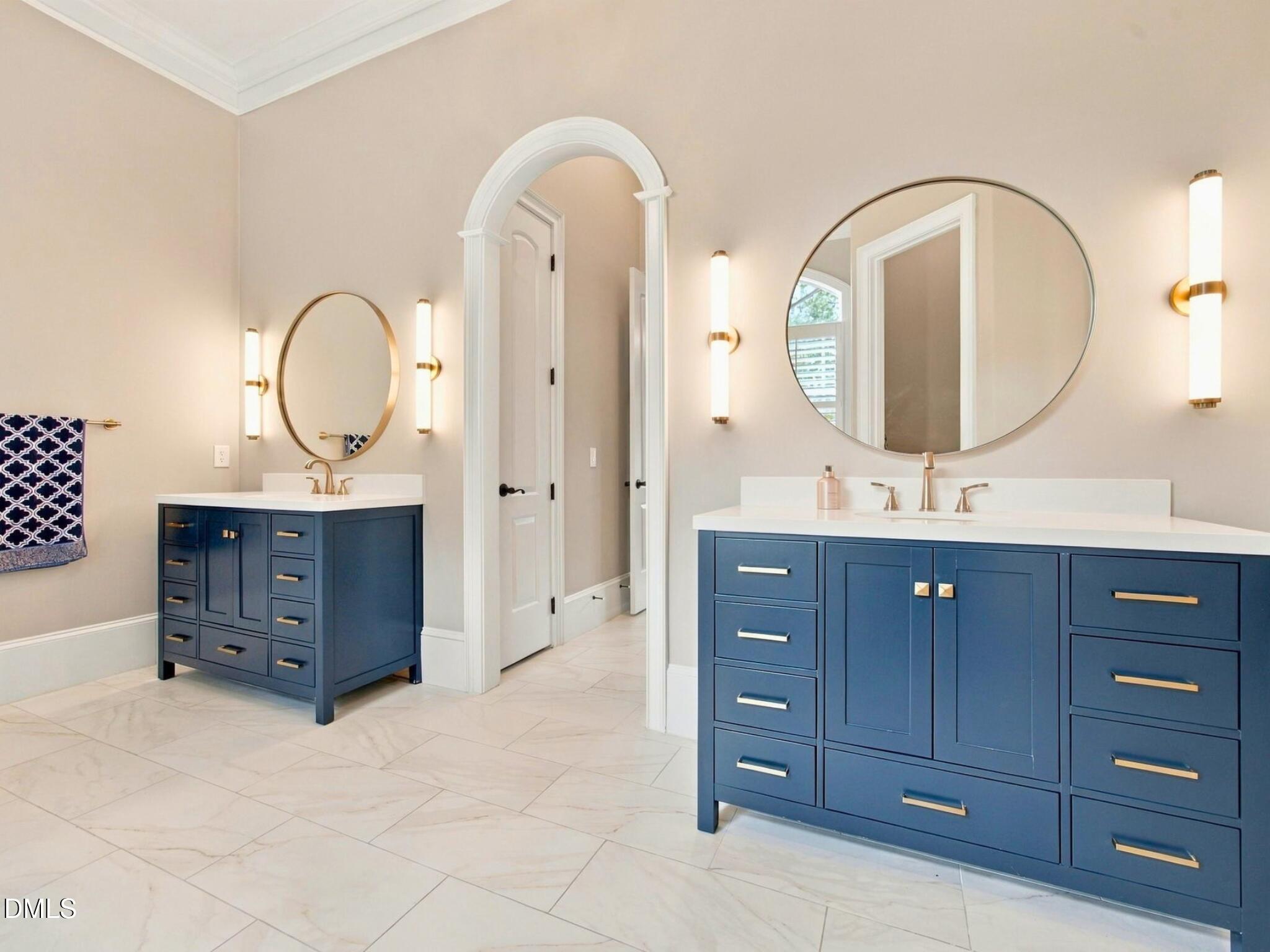 6701 Foxfire Place Raleigh, NC 27615 - Photo 19 of 44 Main Floor Primary Bath